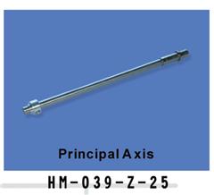 HM-039-Z-25 principle axis